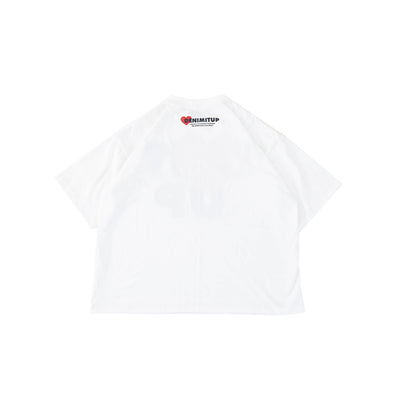 Loving Trilogo Denimitup - White Tee - Tshirt