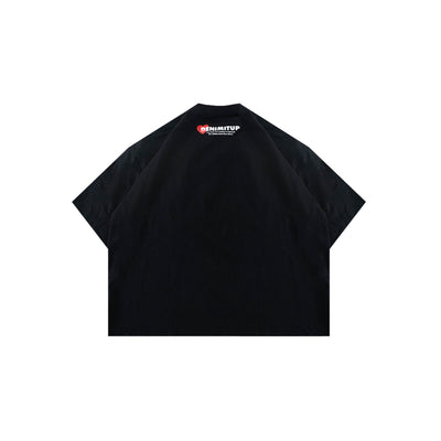 Loving Trilogo Denimitup - Black Tee - Tshirt