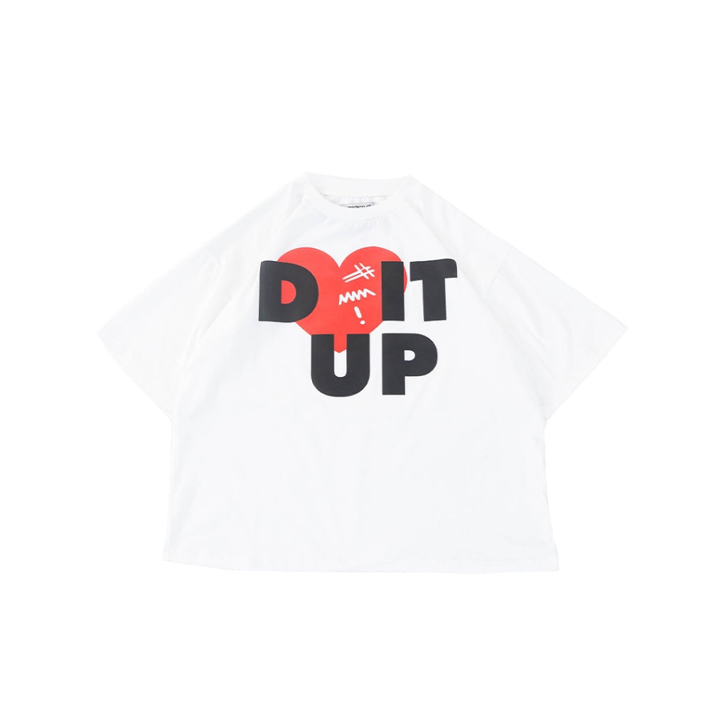 Loving Trilogo Denimitup - White Tee - Tshirt