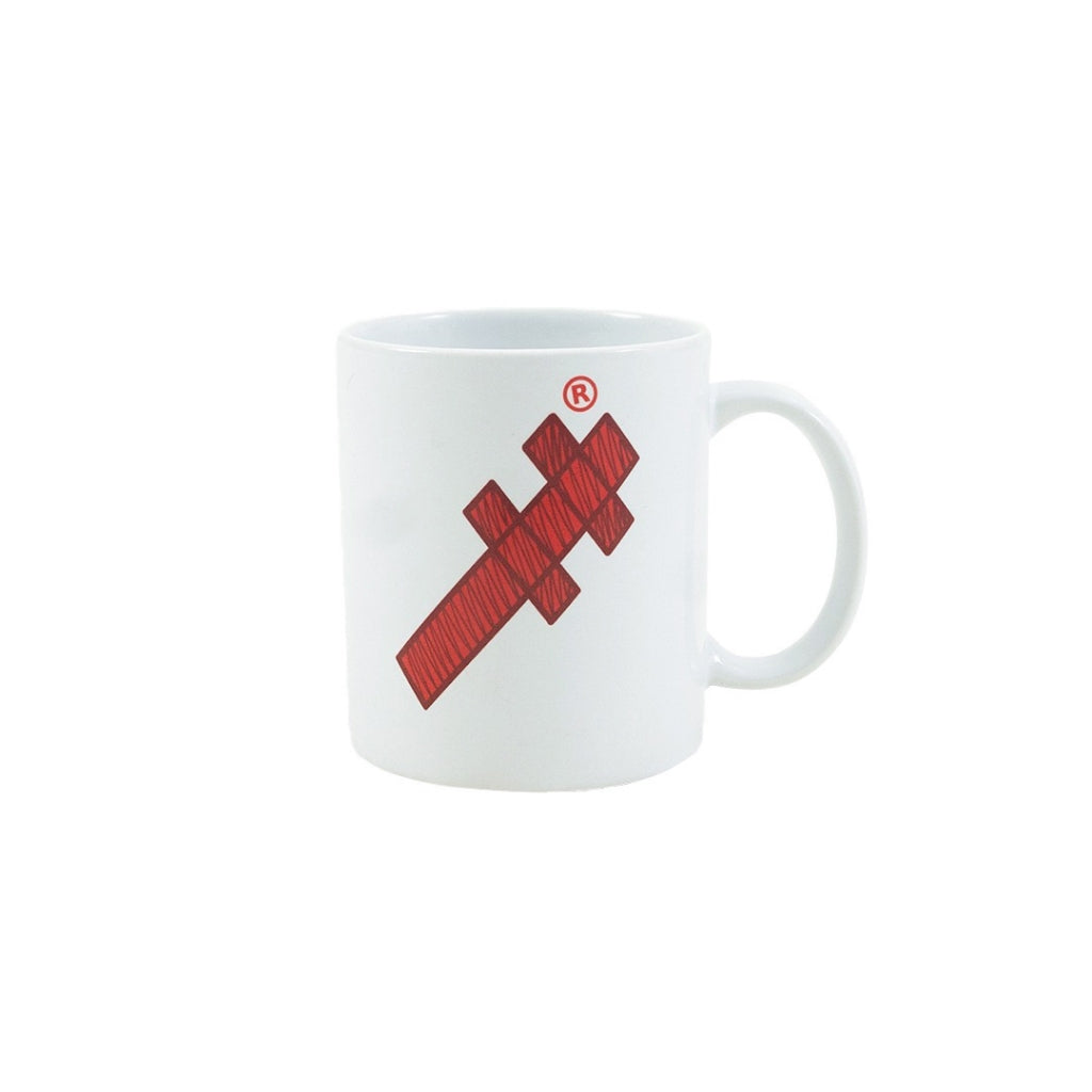 DENIMITUP - H Logo White Red & H Logo Black Mug - Gelas