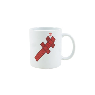 DENIMITUP - H Logo White Red & H Logo Black Mug - Gelas