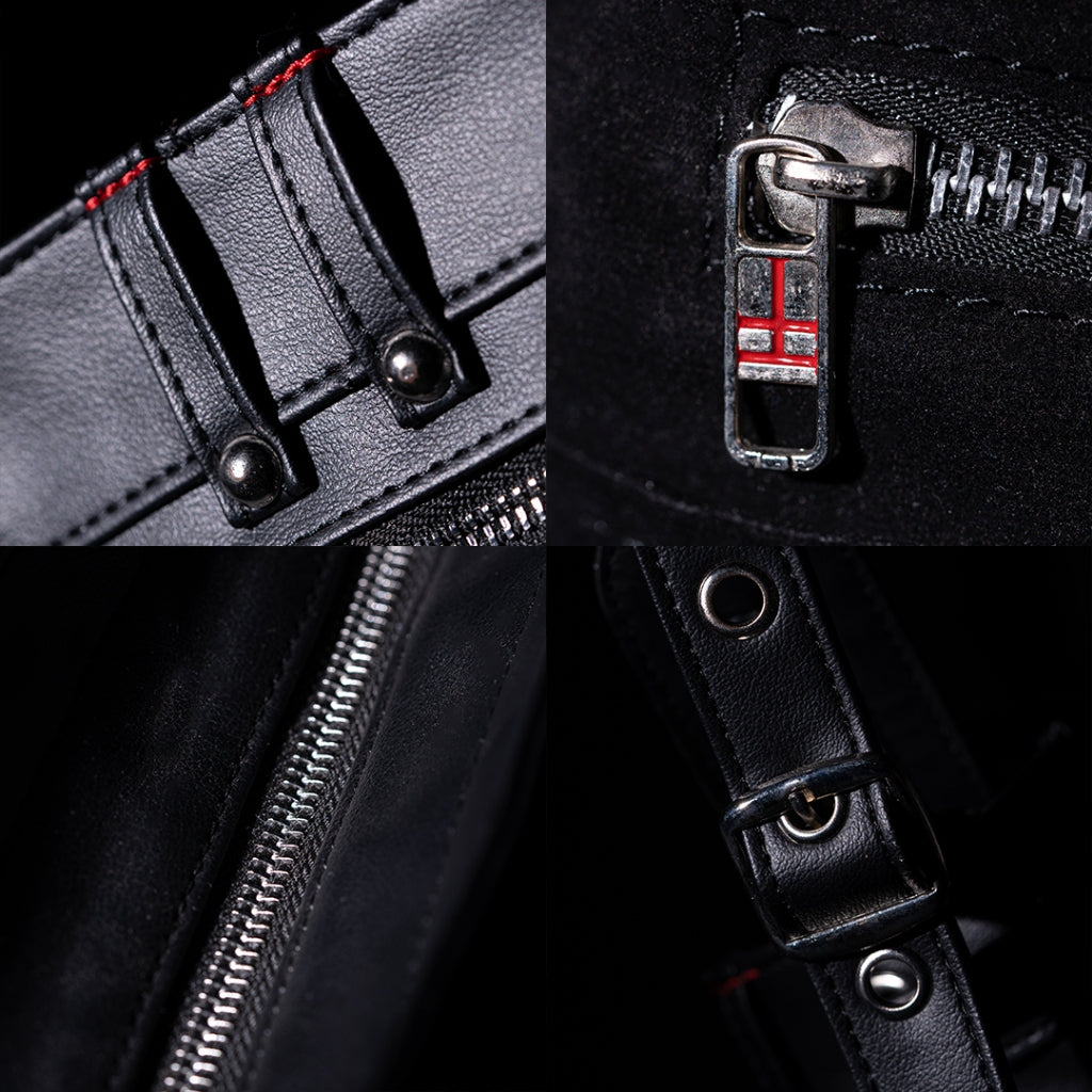 DENIMITUP H Messenger Bag - Black - Bag