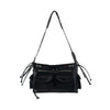 DENIMITUP H Messenger Bag - Black - Bag