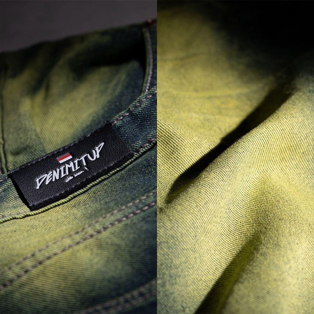 H1 Baggy - Ketupat Green -  Jeans