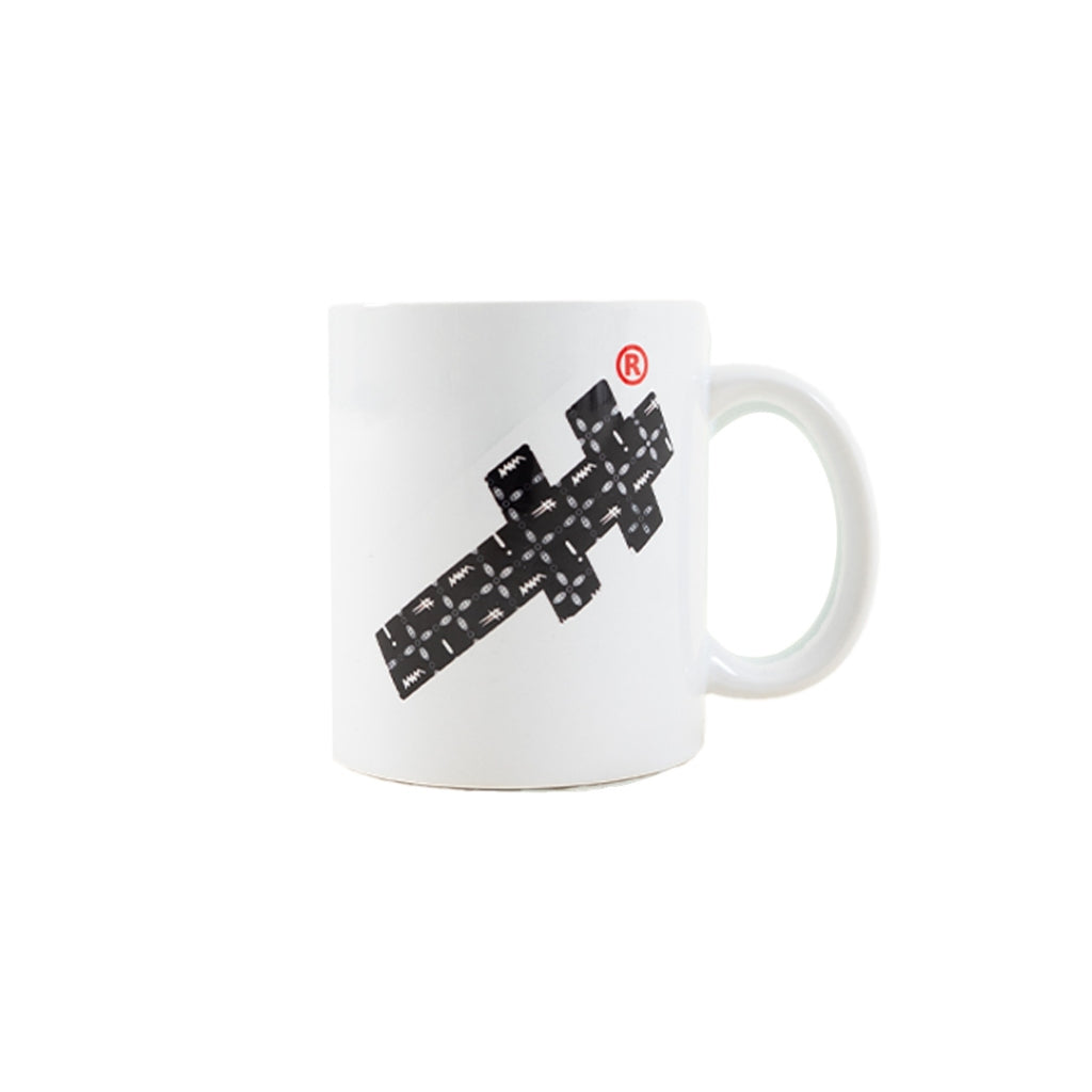DENIMITUP - H Logo White Red & H Logo Black Mug - Gelas