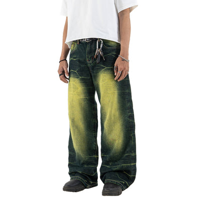 H1 Baggy - Ketupat Green -  Jeans