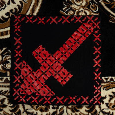 DENIMITUP H Logo X Kawung - Black - Bandana