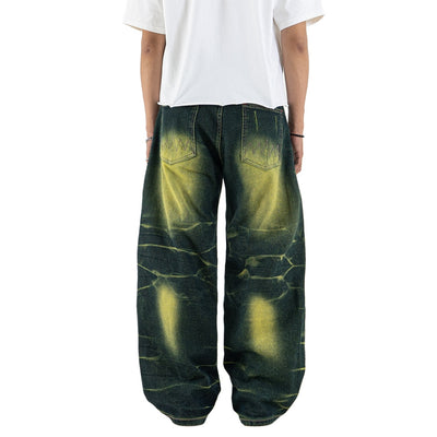 H1 Baggy - Ketupat Green -  Jeans