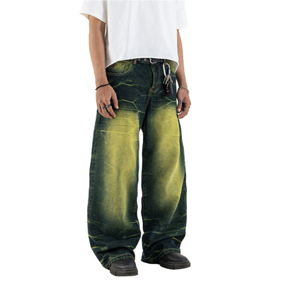 H1 Baggy - Ketupat Green -  Jeans
