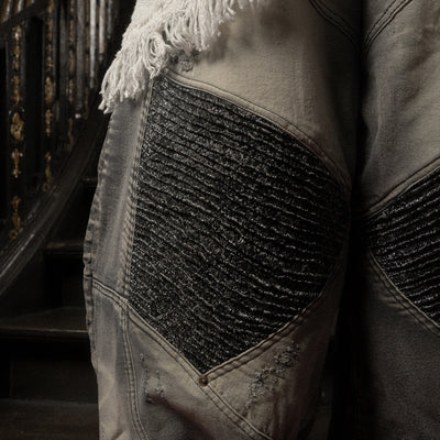 A1 Wide Barrel Songket - Skull Titanium - Jeans