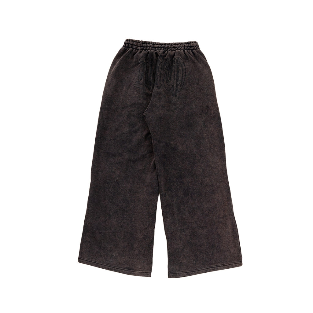 DENIMITUP H Zigzag Sweat Pants - Cosmic black - Long Pants