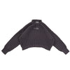 H Long Shirt Turtle Neck - Shadow Grey - Knitwear