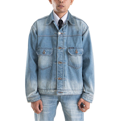 H1 Type Two Jacket - Cream Blue