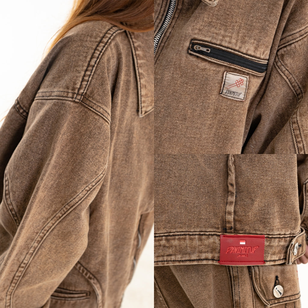 A1 Broken Sewn Jacket - Desert Brown - Jacket