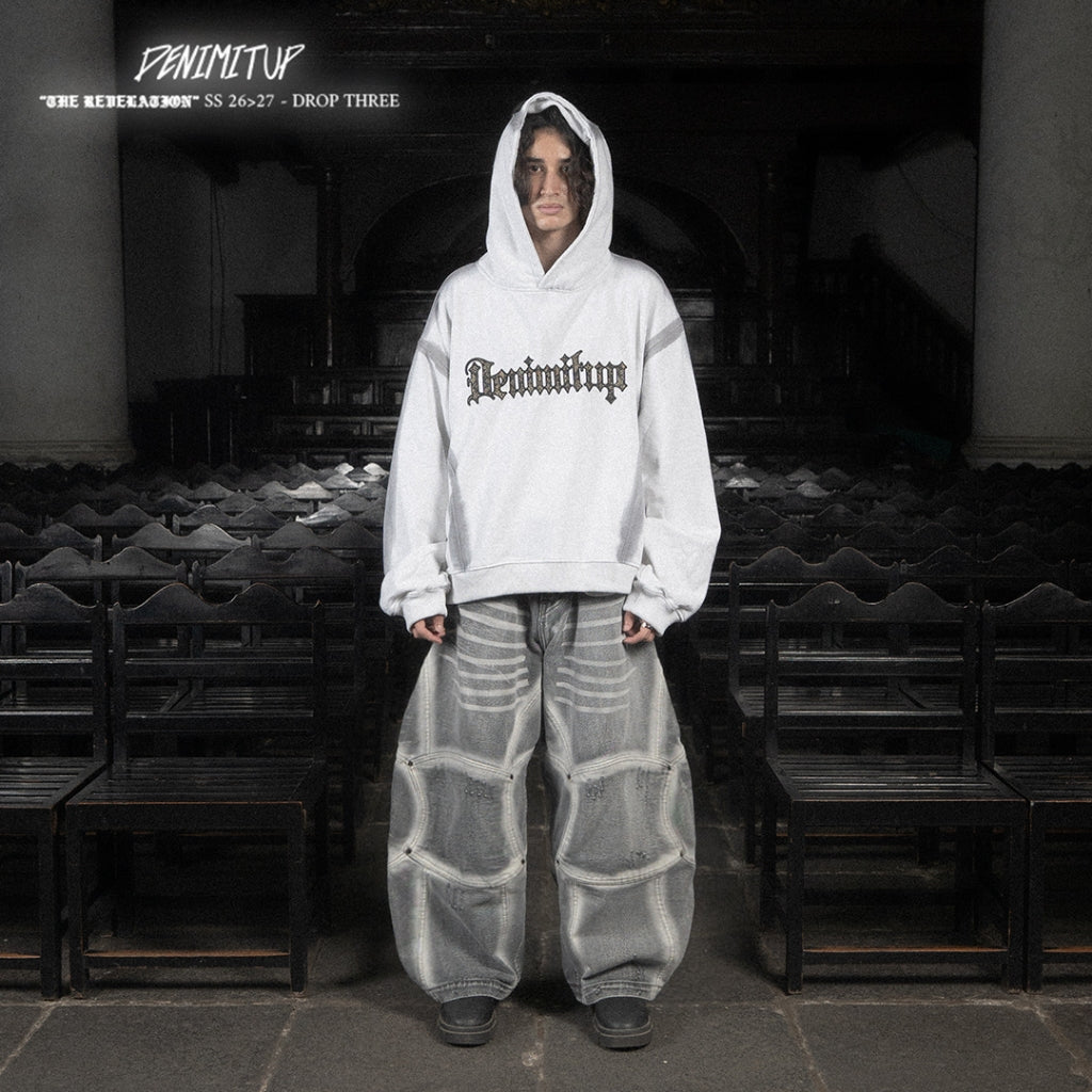 A1 Wide Barrel Exo - Skull Grey - Jeans