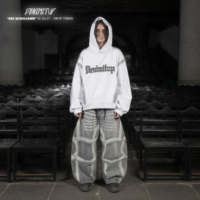 A1 Wide Barrel Exo - Skull Grey - Jeans