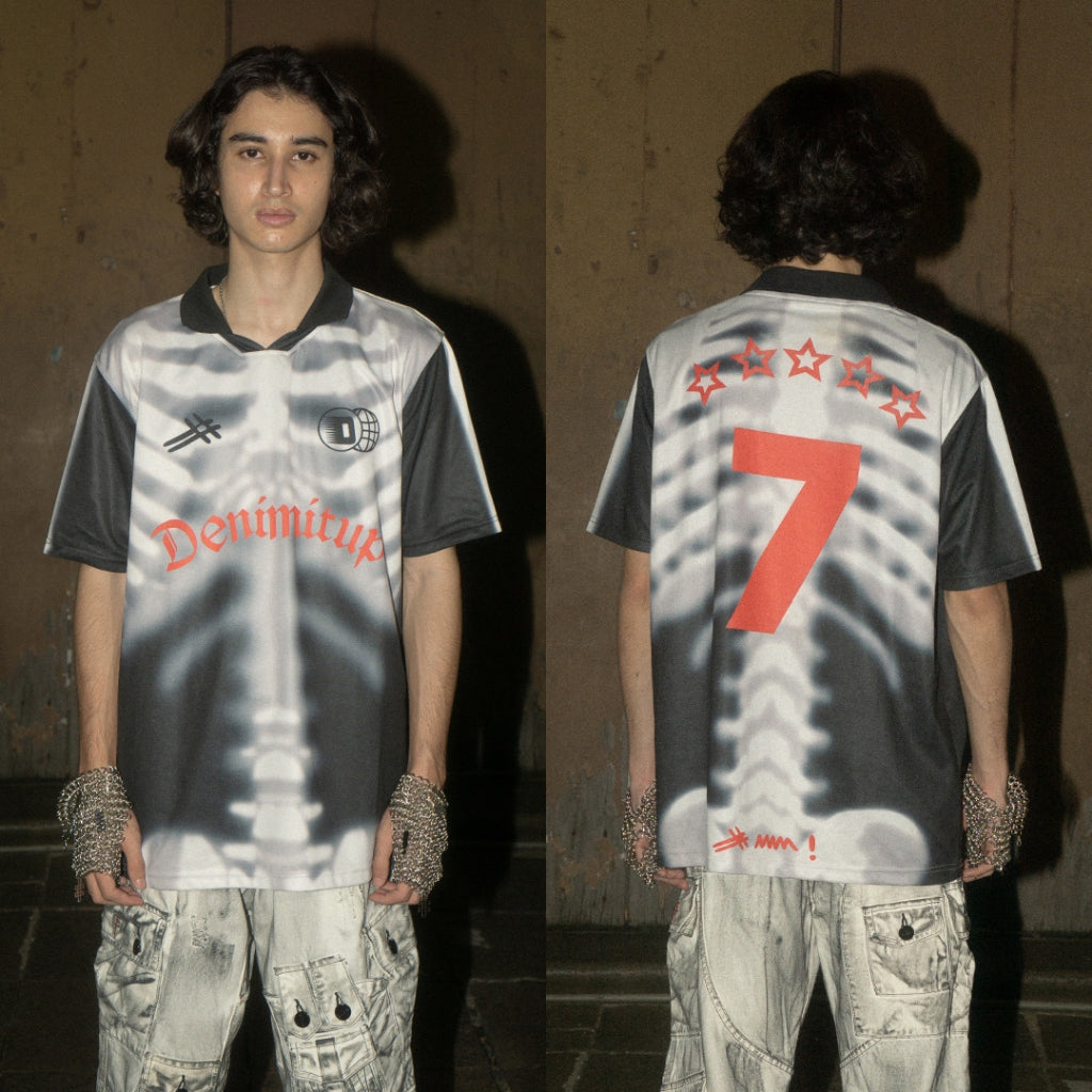 DENIMITUP 26/27 Skull Jersey - Gradient Of Monochrome - Jersey