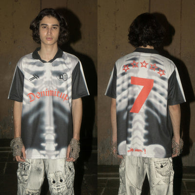 DENIMITUP 26/27 Skull Jersey - Gradient Of Monochrome - Jersey
