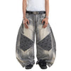 A1 Wide Barrel Songket - Skull Titanium - Jeans