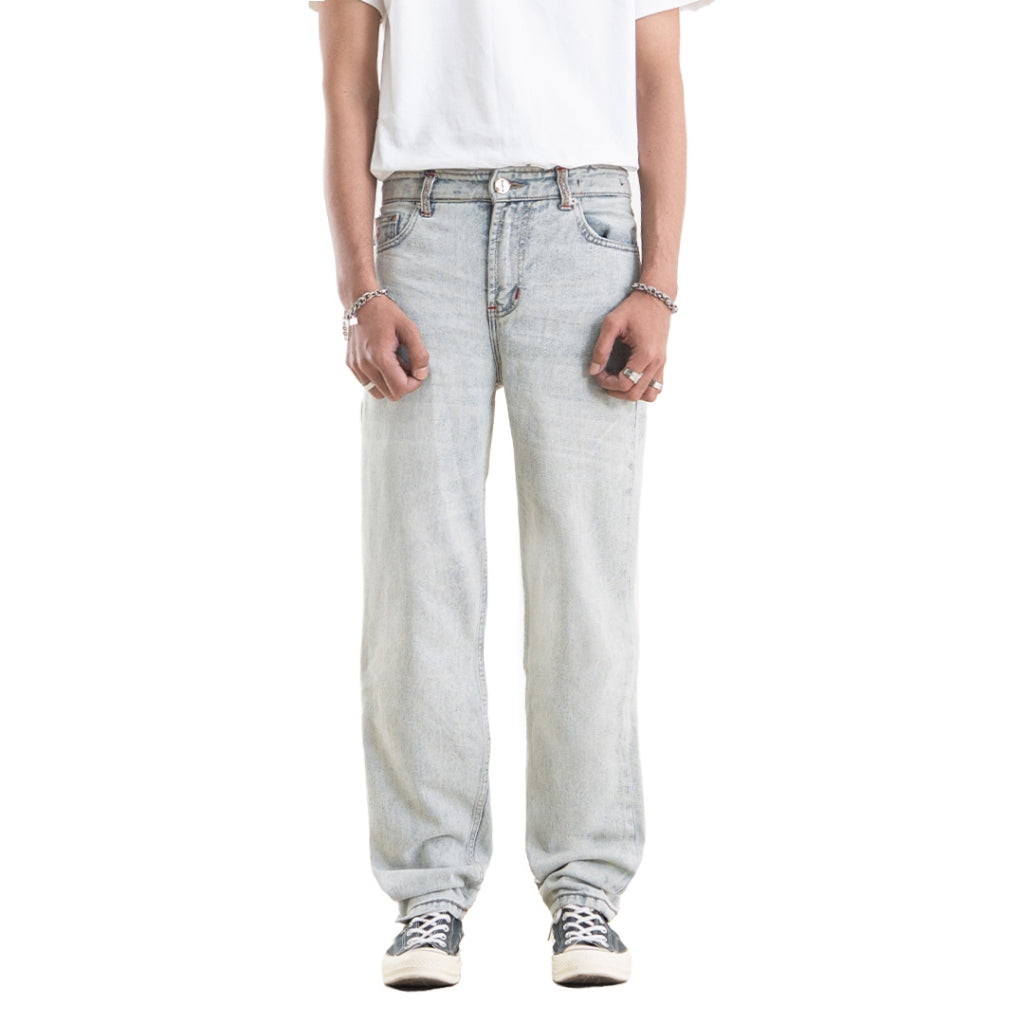 H1 Regular Loose - Snowish Cream Blue