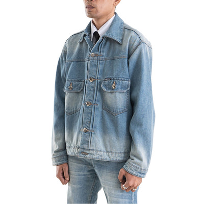 H1 Type Two Jacket - Cream Blue