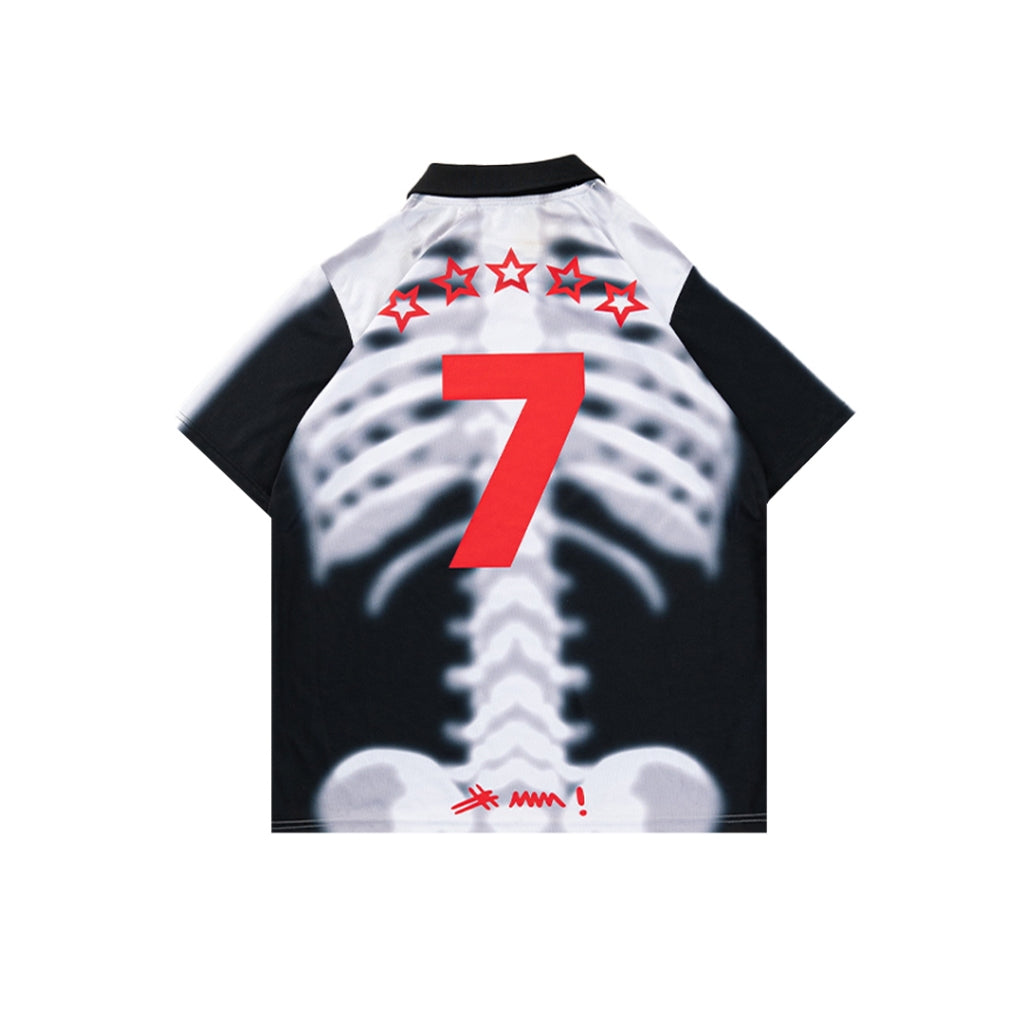 DENIMITUP 26/27 Skull Jersey - Gradient Of Monochrome - Jersey