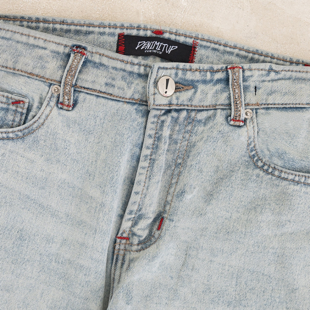 H1 Regular Loose - Snowish Cream Blue