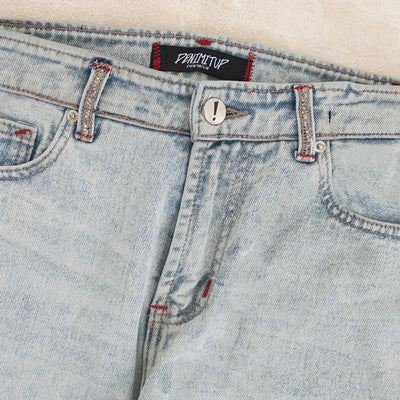 H1 Regular Loose - Snowish Cream Blue