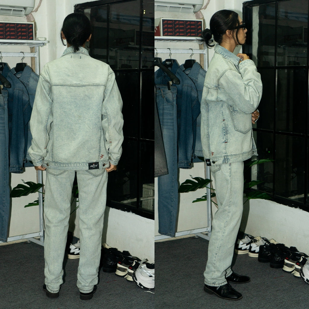 H1 Type Two Jacket - Snowish Cream Blue