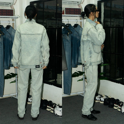H1 Type Two Jacket - Snowish Cream Blue