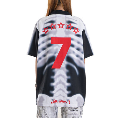 DENIMITUP 26/27 Skull Jersey - Gradient Of Monochrome - Jersey