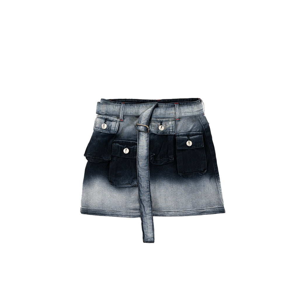 A1 Complex Cargo Skirt – Dual Cosmic Black - Skirt