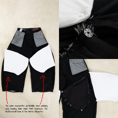 A1 Wide Barrel Songket - Skull Bronze - Jeans