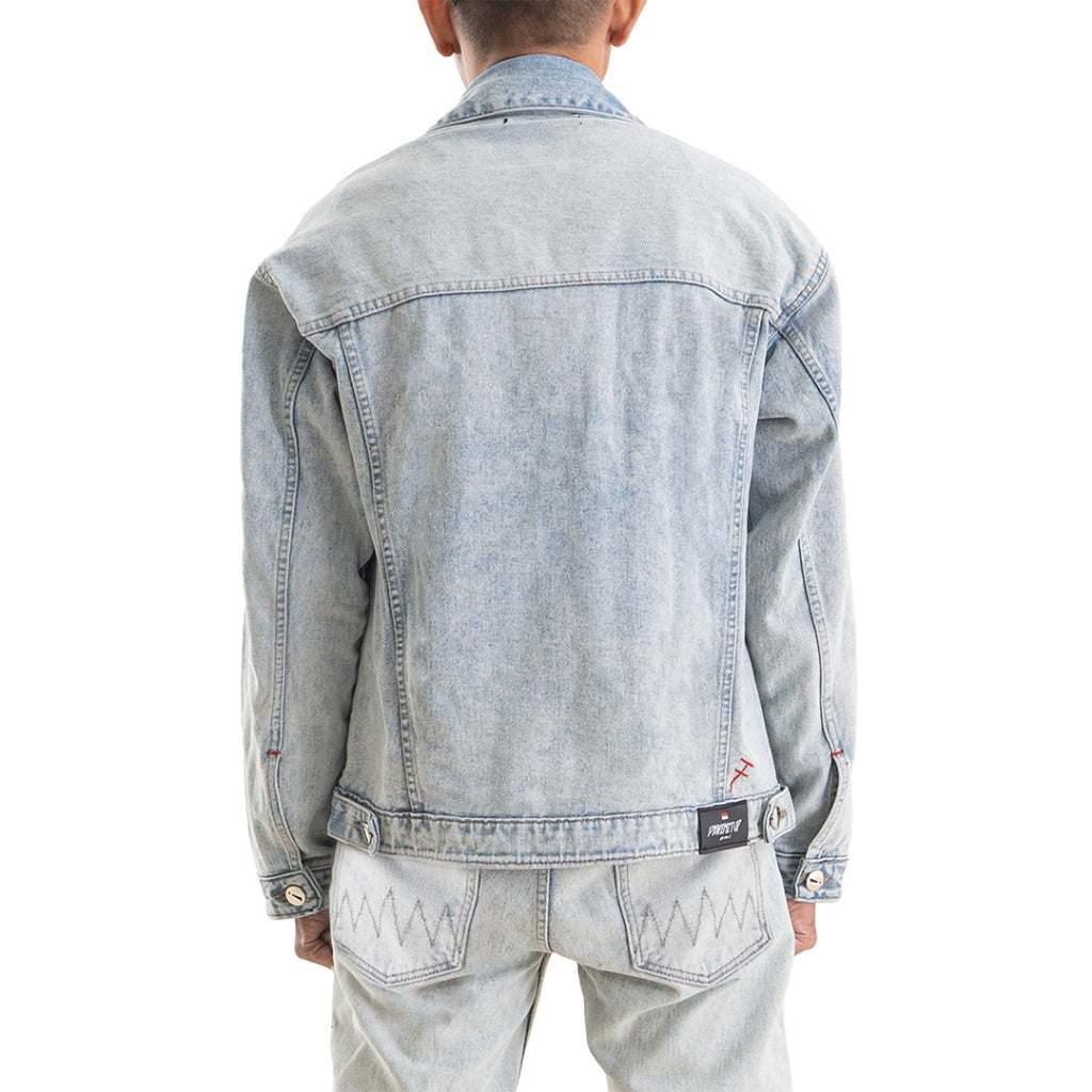 H1 Type Two Jacket - Snowish Cream Blue