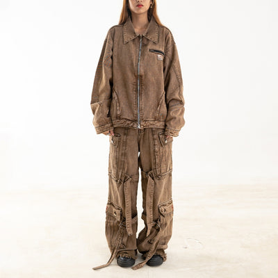 A1 Broken Sewn Jacket - Desert Brown - Jacket