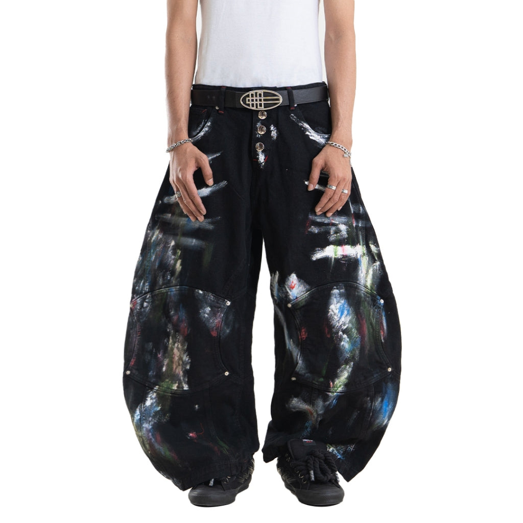 A1 Wide barrel Exo - Galaxy Black - Jeans