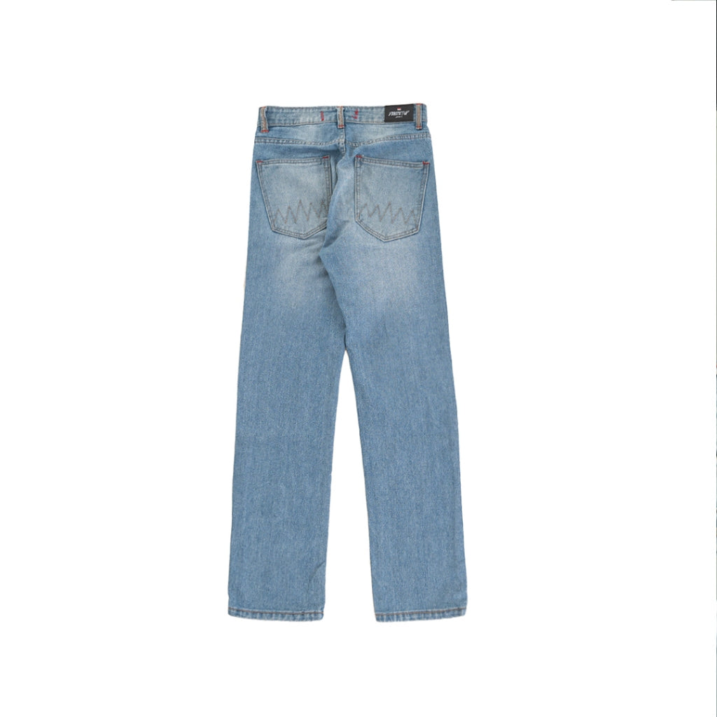 H1 Regular Loose - Cream Blue