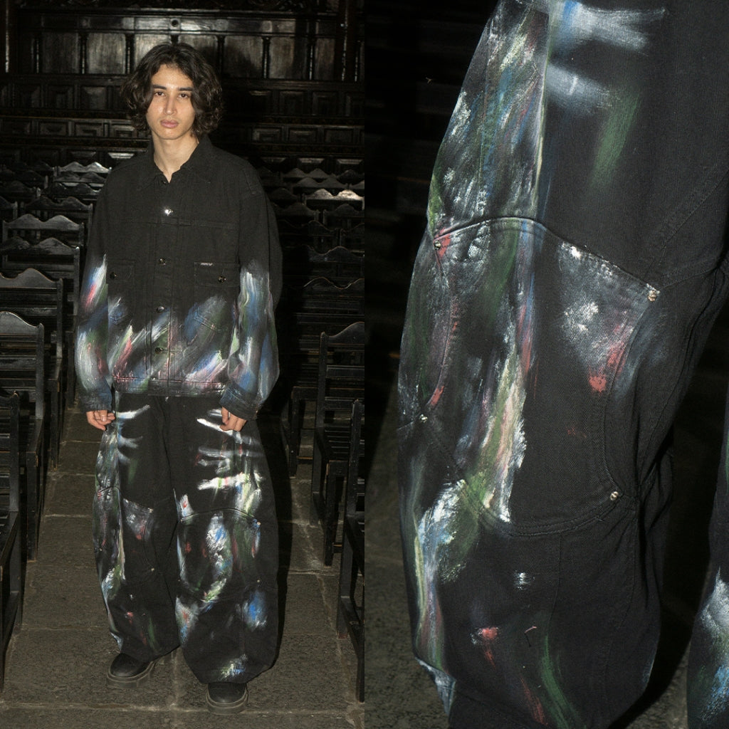 A1 Wide barrel Exo - Galaxy Black - Jeans