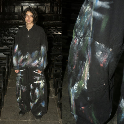 A1 Wide barrel Exo - Galaxy Black - Jeans