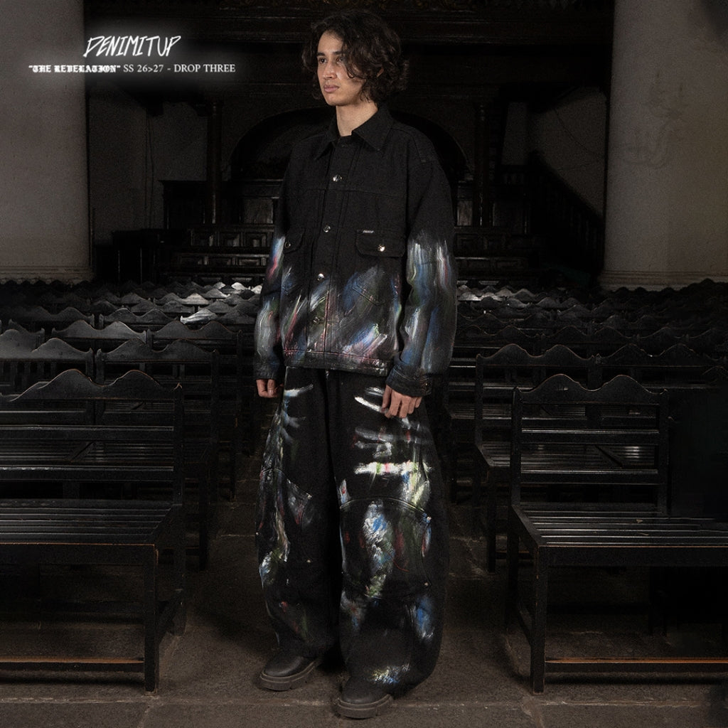 A1 Broken Sewn Jacket — Galaxy Black - Jacket