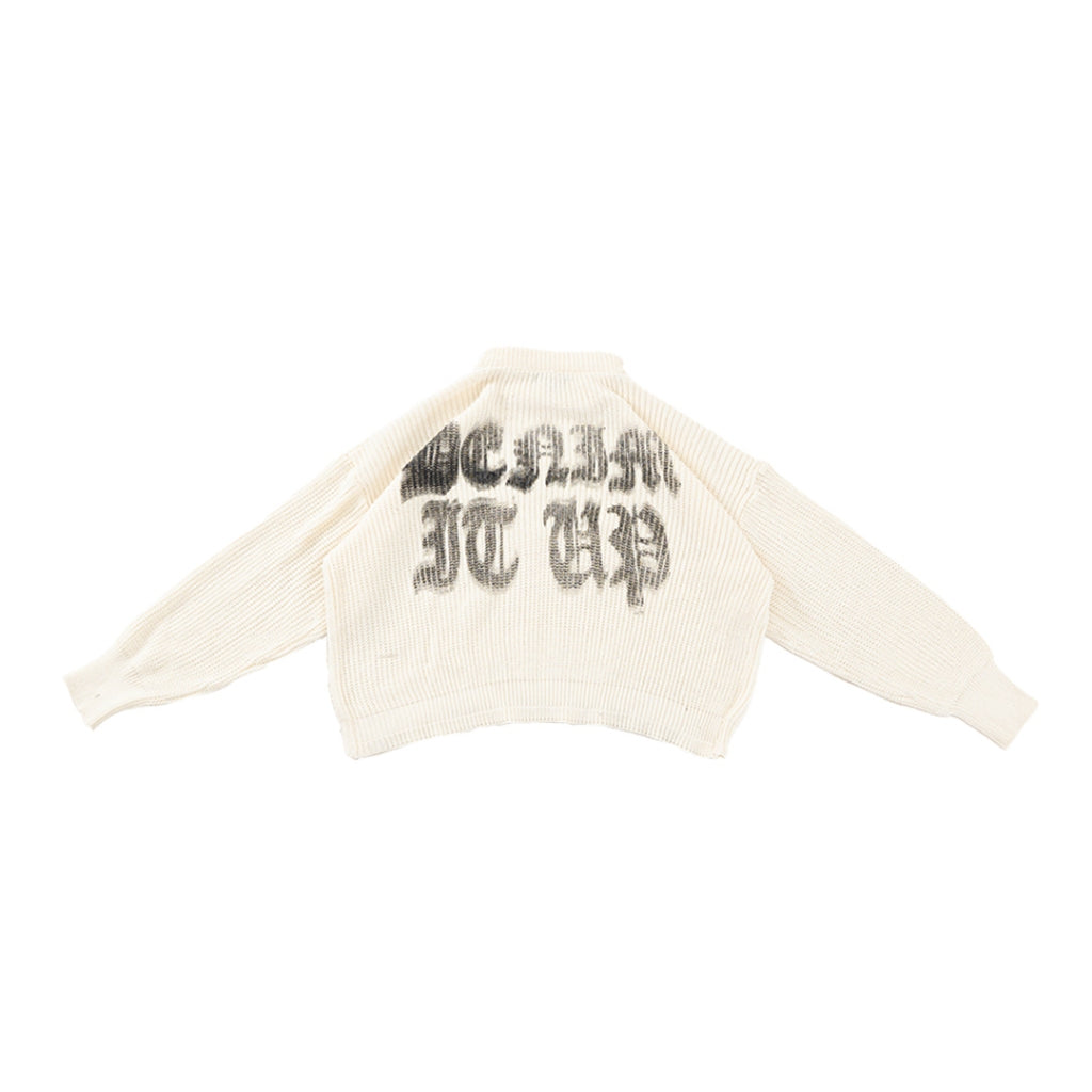 H Long Shirt Turtle Neck - Shadow Beige - Knitwear