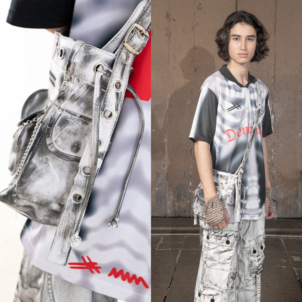 The H Messenger Bag - Artsy White - Bag