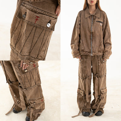 A1 Quad Pocket Cargo - Desert Brown - Jeans