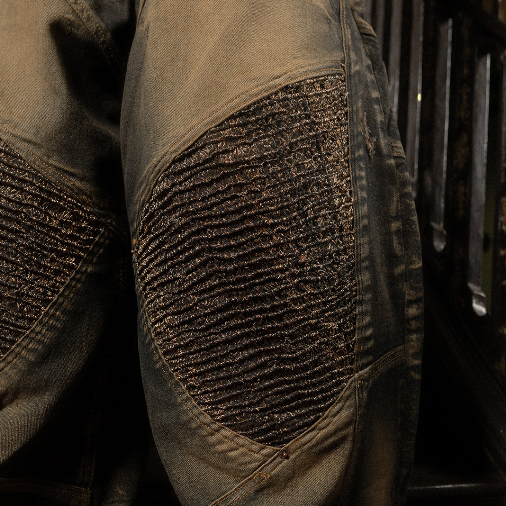 A1 Wide Barrel Songket - Skull Bronze - Jeans