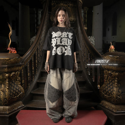 DENIMITUP Don’t Play God - Black Tee - Tshirt