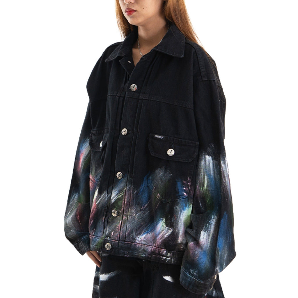 A1 Broken Sewn Jacket — Galaxy Black - Jacket