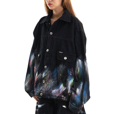 A1 Broken Sewn Jacket — Galaxy Black - Jacket