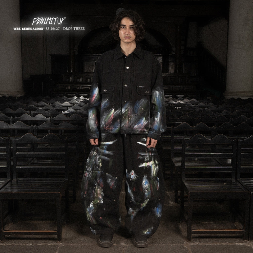 A1 Wide barrel Exo - Galaxy Black - Jeans