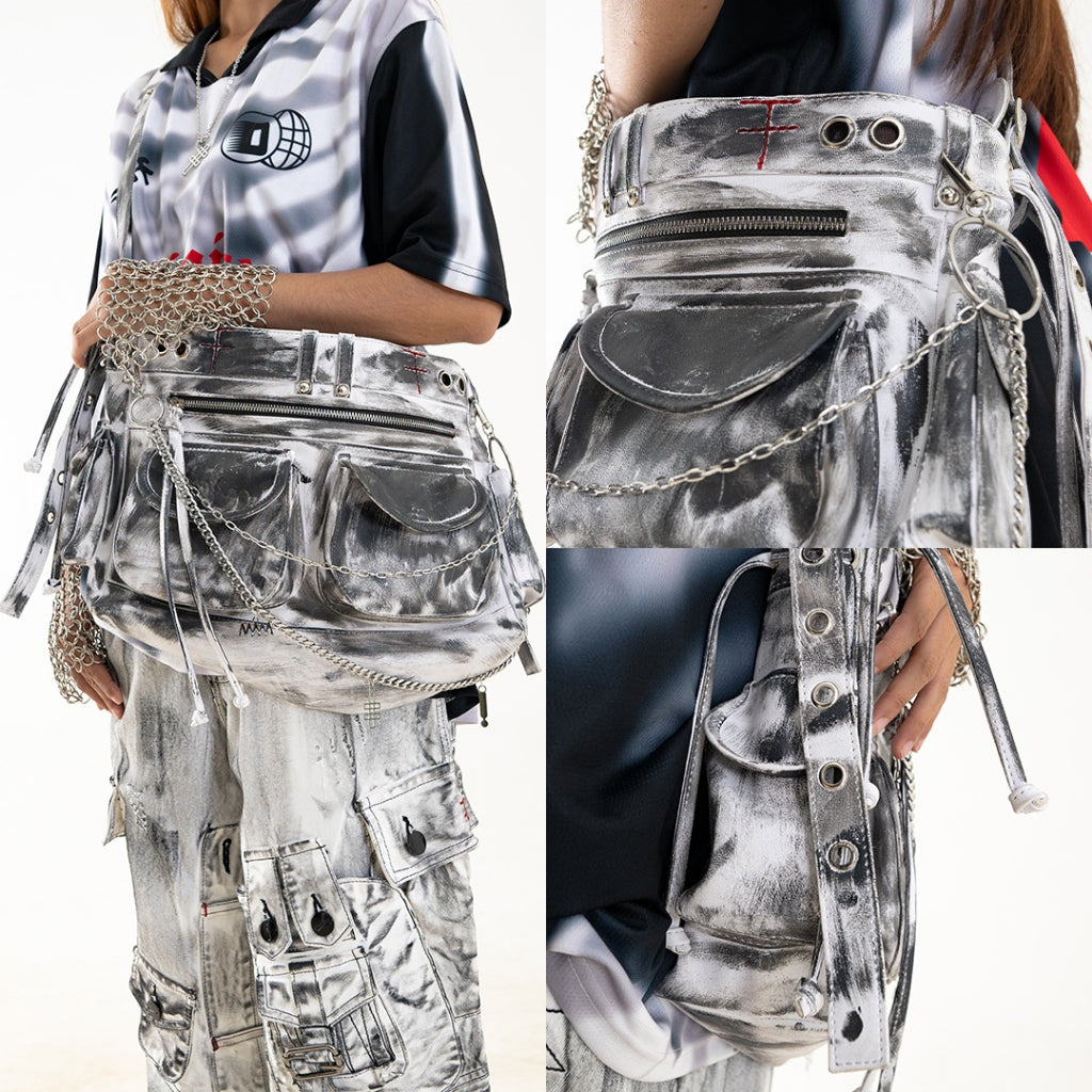 The H Messenger Bag - Artsy White - Bag