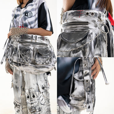 The H Messenger Bag - Artsy White - Bag